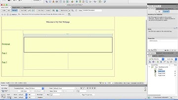 Tables Inside Tables in Dreamweaver