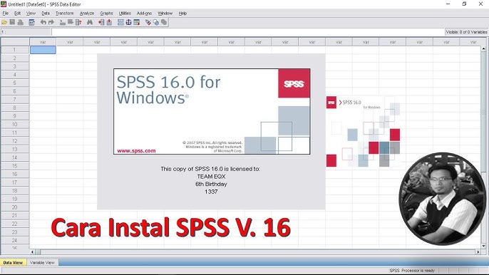 Cara Mudah Instal Aplikasi Spss 16 0 Di Pc Atau Laptop Youtube Cara Mudah Instal Aplikasi Spss 16 0 Di Pc Atau Laptop Youtube