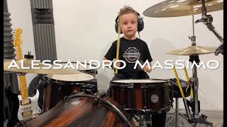 Motorhead “Ace Of Spades” drum cover Alessandro Massimo, 6 years old 🔥🔥🔥