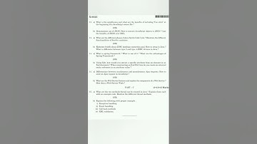 CS8651 Internet Programming 2021.#annauniversity #cse #questionpaper #sem6 #engineering #semester