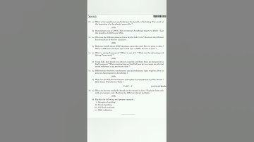 CS8651 Internet Programming 2021.#annauniversity #cse #questionpaper #sem6 #engineering #semester