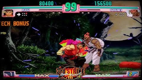 SF3 3rd Strike: Advanced Ryu parry into Shin-Shoryuken