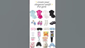 Thumbnail of ⚡️make your sleepover outfit⚡️ !! (For girls) 🎀🛍💕 #cute #sleepover #partyinusa #Pinappleglossy