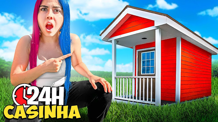 COMPREI uma MINI CASA *passamos mal