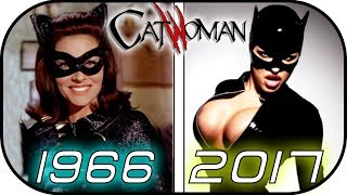 EVOLUTION of CATWOMAN in MOVIES & TV SERIES (Selina Kyle) 1966 - 2017 -Batman-
