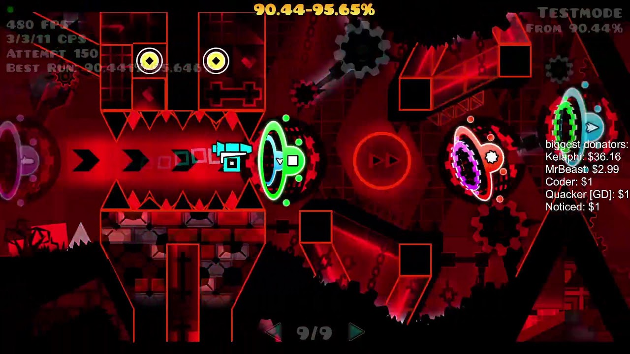 geometry dash learning tartarus