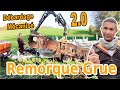 Débardage Mécanisé 2.0 - Remorque Grue Test sur Chantier d'Élagage !