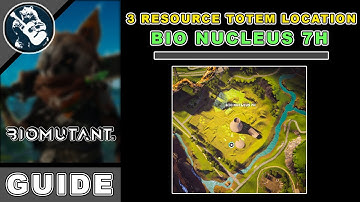 Area Objectives: Bio Nucleus 7H 3 Resource Totem Location in Biomutant Items