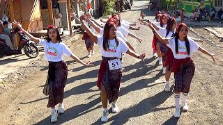 August dance creations of Wonorejo youths