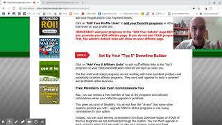 Elite Downline Builder Users Guide