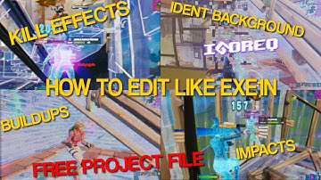 HOW to EDIT  *EXACTLY* LIKE EXE1N in PREMIERE PRO | ❗ *FREE* PROJECT FILE* ❗