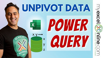 How to Unpivot Data with Power Query in Excel