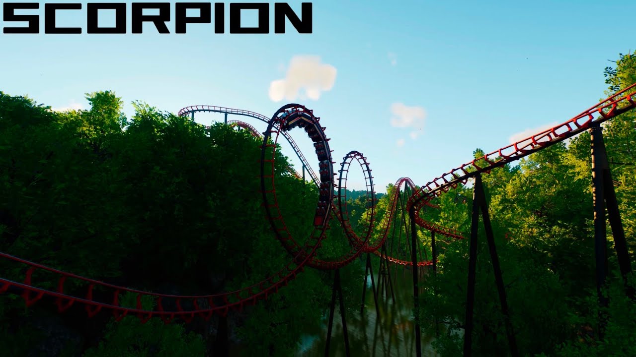 SCORPION | An Arrow Custom Looper {Planet Coaster 2} - YouTube
