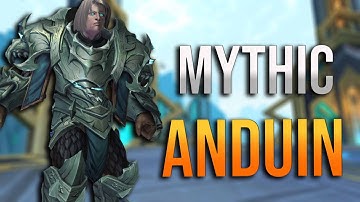 Sepulcher of the First Ones Mythic Anduin Wrynn Kill! Destruction Warlock POV