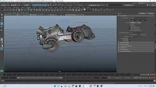 Maya Rig - Ribbon Cart Setup