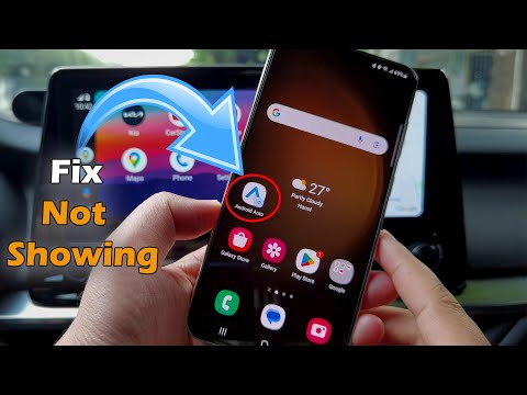 How To Fix Android Auto Not Showing On Phone Screen - Without Open Settings 2023