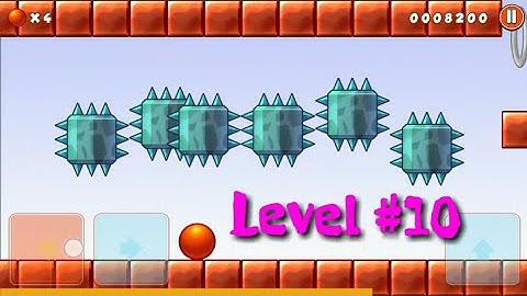 Bounce Ball Gameplay - Level #10