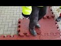 Neuheit reku fallschutzplatte puzzle mat 3d  ohne steckverbinder