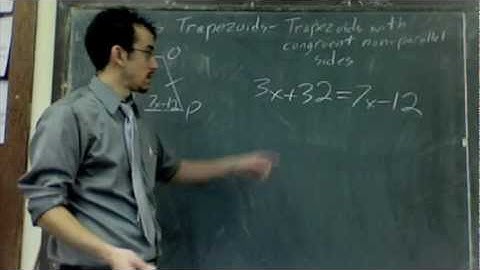 Isosceles Trapezoids (Congruent Base Angles)