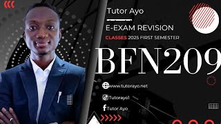 BFN209 E-EXAM REVISION FIRST SEMESTER 2025