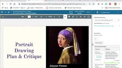 Grading an Assignments & Commenting