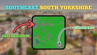 England | Southeast South Yorkshire Mapped | Rotherham, Wickersley, & more!