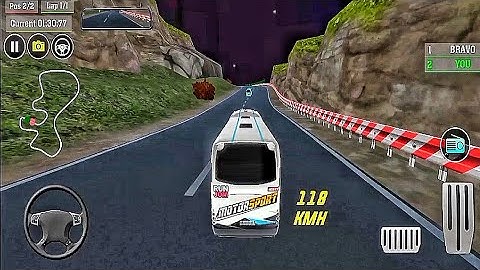 Mountain Climb Bus Racing Game #1 - New Bus Racing Game - Android Gameplay