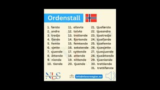 Number | Learn Norwegian