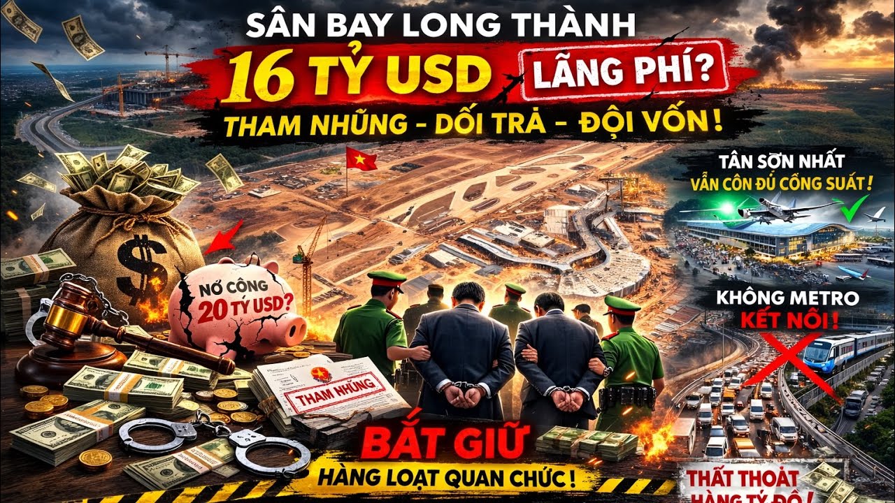 Long Thành 16 Tỷ USD: Ai Phải Trả Giá Cho Sai Lầm Này?