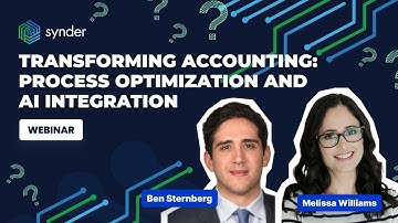 Transforming Accounting: Process Optimization and AI Integration