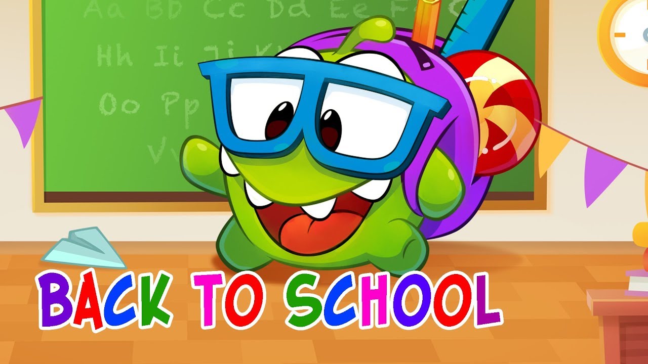 Back to School - Learn with Om Nom candy petřvald