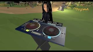 Foldable DJ Controller in my Unity game GameMaster