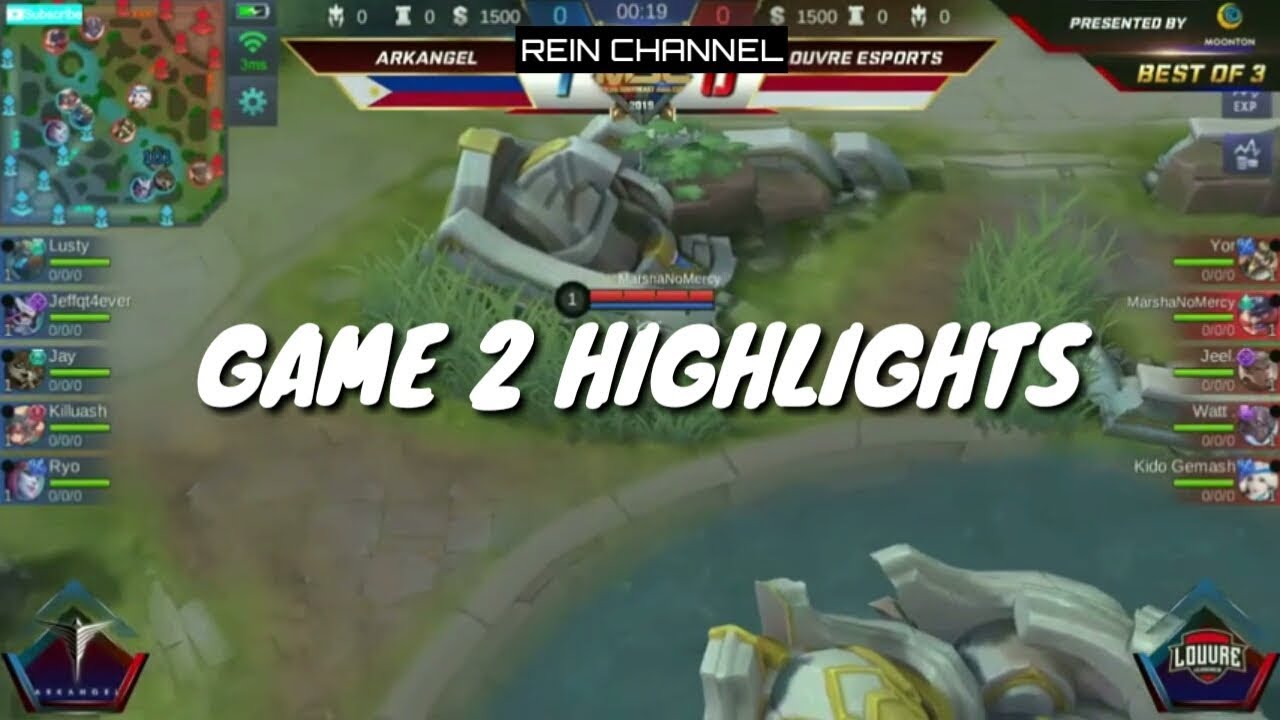 [HIGHLIGHTS] MSC 2019 Play-Offs Day 4 - ArkAngel vs Louvre Esports (GAME 2)