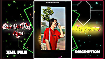 HAYEE RABBA RABBAA (XML + OVERLY )❤️‍🩹😘NEW TREND XML VIDEOS , ALIGHT MOTION XML FILES ❤️💋 VIRAL TT