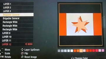 Canadian Flag Emblem Black Ops