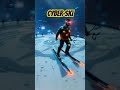 Cyberpunk ski mod #song #canada #shortvideo #viral #snow  #fun #video #insta360 #360 #mrbeast