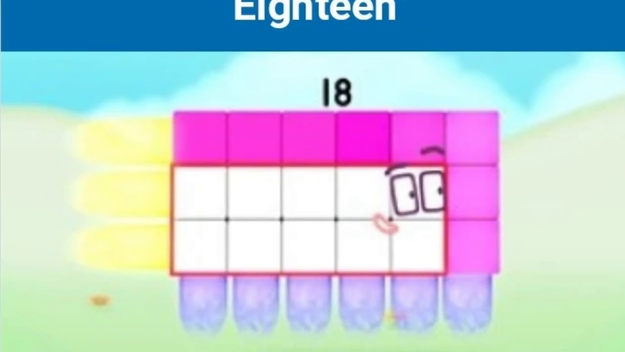 Numberblocks 19