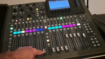 EFECTOS A LOS MONITORES en behringer X32 COMPACT