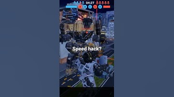 War Robots: is this guy doing Speed hack?