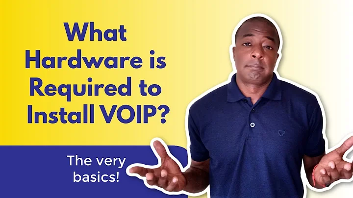 What hardware is required to install a VOIP phone system?