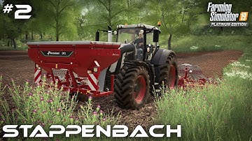 Planting Alfalfa, Clover & Corn - Stappenbach #2 Farming Simulator 19 Timelapse - Seasons