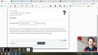 Delta Math Walkthrough Solve for Interest Rate