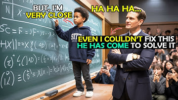 Professor FAILED To Solve His Own Problem—Then A Black Student Raised His Hand to Did The IMPOSSIBLE