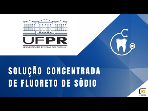 SOLUÇÃO CONCENTRADA DE FLUORETO DE SÓDIO - UFPR - PROF. CAROLINA GUEDES