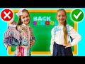 Sara si Sofia arata regulile scolare | Kids show school rules