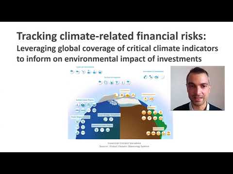 Satellite Data for Climate, Crisis and Disaster Risk Finance.