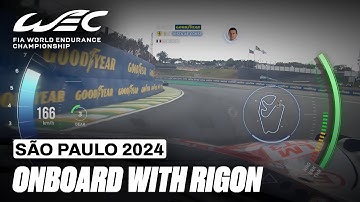 Onboard Lap Davide Rigon Ferrari LMGT3 No.54 I 2024 Rolex 6 Hours of São Paulo I FIA WEC