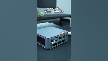 A compact desktop computer featuring AMD Ryzen 7 7840HS processor #minipc #AMD #ryzen7 #PC #gamingpc