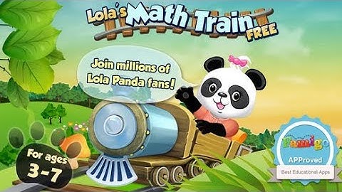 Lola`s Math Train Designed for children 3–7 years old