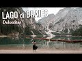 LAGO DI BRAIES. El Lago mas FAMOSO de DOLOMITAS | vlog 3